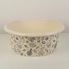 Таз хозяйственный «Русская банька», круглый, пластик, 15 л, бежевый - Фото 5