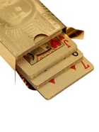 Карты игральные пластиковые «100 долларов», 54 шт., 30 мкм, 8.5×4.5 см, в шкатулке - Фото 4