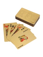 Карты игральные пластиковые «100 долларов», 54 шт., 30 мкм, 8.5×4.5 см, в шкатулке - Фото 5