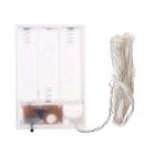 Гирлянда «Нить» 2 м, роса, LED 20, от батареек ААx3, 2 режима, свечение мульти - фото 48668643