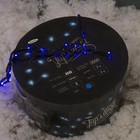 Гирлянда "Дождь" уличная 2 х 9 м, LED-2000-220V, 8 режимов, нить тёмная, свечение синее - Фото 4