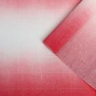 Бумага для поделок и упаковки, гофрированная, бело-розовая, 0,5 х 2,5 м - Фото 2