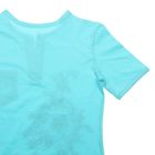Комплект женский (футболка, бриджи) М-170-09 голубой/фиолет, р-р 46 - Фото 4