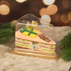 Полотенце сувенирное торт "Collorista" Сюрприз 20 х 20 см, микрофибра - Фото 4