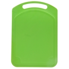 Доска разделочная пластиковая Доляна «Дуга» 34,5×20,5 см, цвет МИКС - Фото 1
