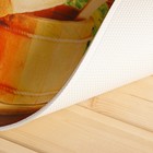 Коврик для бани на пол, «Добро пожаловать в баньку», 60×40 см, полиэфир 70%, шерсть 30%, «Банная забава» - Фото 2