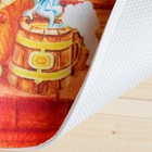 Коврик для бани на пол, «Заходи, здоровья набирайся», 60×40 см, полиэфир 70%, шерсть 30%, «Банная забава» - Фото 2