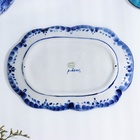 Маслёнка гжель «Ромашка», бело-синий,керамика, 14×25×8 см, - Фото 7