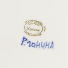 Маслёнка гжель «Ромашка», бело-синий,керамика, 14×25×8 см, - Фото 8