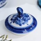 Чайник гжель «Алевтина», бело-синий,керамика, 750 мл, - Фото 6