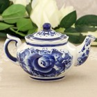 Чайник «Утро», 16×16×9 см, 300 мл, гжель - Фото 11