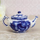 Чайник «Утро», 16×16×9 см, 300 мл, гжель - Фото 15