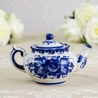 Чайник «Утро», 16×16×9 см, 300 мл, гжель - Фото 5