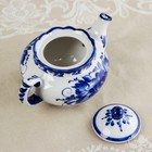 Чайник «Утро», 16×16×9 см, 300 мл, гжель - Фото 9