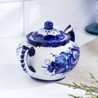 Сахарница «Утро», 6×16×9 см, 300 мл, гжель - Фото 2