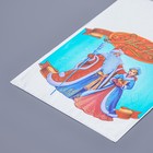 Пакет подарочный "Снегурочка" 25 х 40 см, цветной металлизированный рисунок - Фото 3