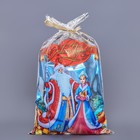 Пакет подарочный "Снегурочка" 25 х 40 см, цветной металлизированный рисунок - Фото 4