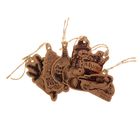 Шильдик декоративный в наборе «Крафт», 5 × 9 см - Фото 1