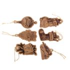 Шильдик декоративный в наборе «Крафт», 5 × 9 см - Фото 2