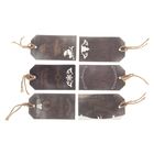 Шильдик декоративный в наборе «Шрифтовой», 5 × 9 см - Фото 3