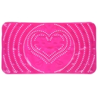 SPA-коврик для ванны на присосках «Сердце», 65×37 см, цвет МИКС - Фото 1