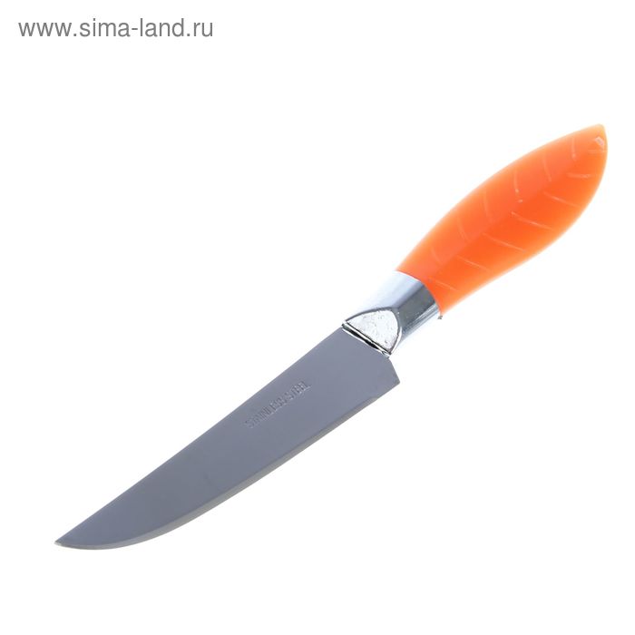 Нож для овощей кухонный «Времена года», лезвие 9,5 см, цвет МИКС - Фото 1