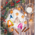 Набор форм для вырезания печенья Доляна «Пряничный человечек», 5 шт, 9×8×3,5 см, цвет МИКС - Фото 5