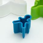 Набор форм для вырезания печенья Доляна «Пряничный человечек», 5 шт, 9×8×3,5 см, цвет МИКС - Фото 3