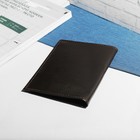 Обложка для паспорта, 5 карманов для карт, коричневый матовый - Фото 2