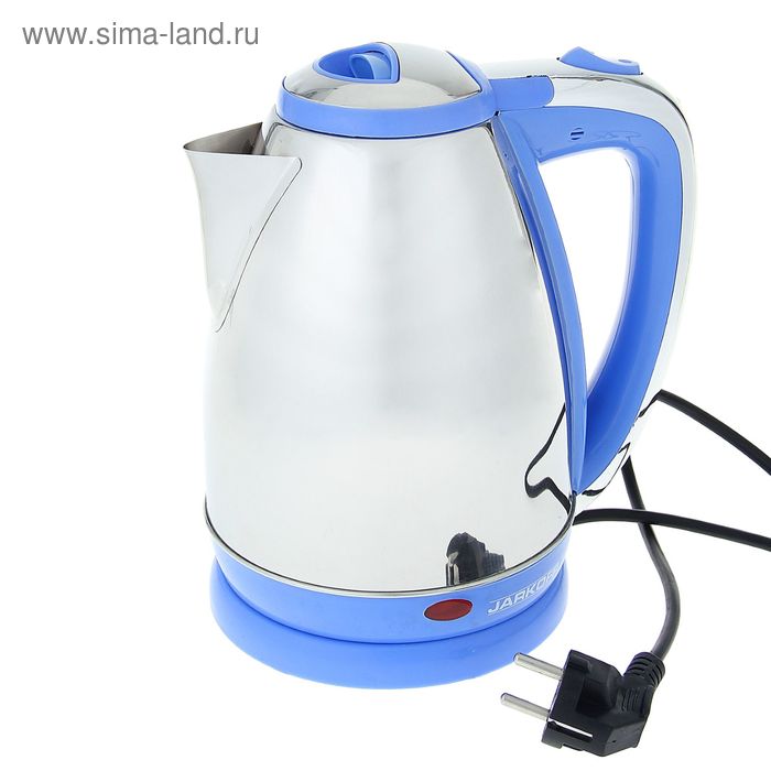 Чайник электрический Jarkoff JK-200BL, 1.8 л, 1850 Вт, синий - Фото 1