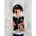 Карнавальный костюм «Пират», шляпа, жилетка, наглазник, орден, подзорная труба, кодекс - Фото 3