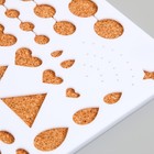 Линейка для квиллинга «Креатив», 21×14.7×0.8 см, МИКС - Фото 3