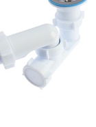 Сифон для ванны "АНИ Пласт" C6255, 1 1/2"x40 мм, регулируемый, с гофрой 40x50 мм 1196998