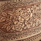 Хлебница «Розы», с кантами, 25×17×21 см, береста - Фото 6