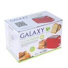 Тостер Galaxy GL 2902, 800 Вт, 6 режимов прожарки, 2 тоста, красный - Фото 5