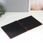 Фотоальбом на кольцах 30 листов «Сердечные одуванчики», с уголками, 26×26×2 см - Фото 3