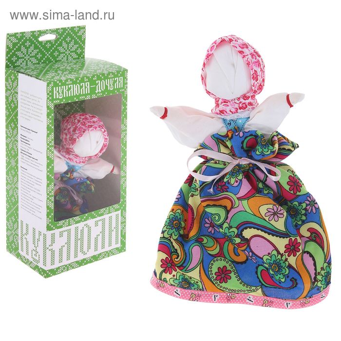 Кукла ручной работы "Куклюля-дочуля", МИКС - Фото 1