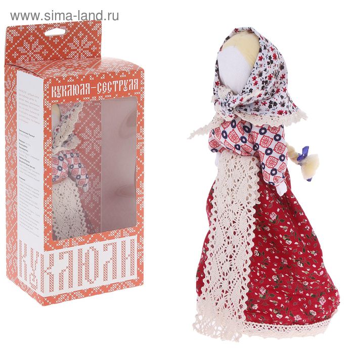 Кукла ручной работы "Куклюля-сеструля", МИКС - Фото 1