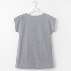 Футболка женская KAFTAN "Лучшая мама", серый, р. 48-50 - Фото 5