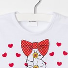 Футболка детская Collorista "Платье в горошек", р-р 30 (98-104), хлопок 100% - Фото 2