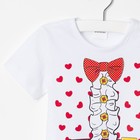 Футболка детская Collorista "Платье в горошек", р-р 30 (98-104), хлопок 100% - Фото 3