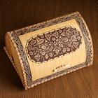 Хлебница с крышкой «Ягодка», 24×20×15 см, береста - Фото 3