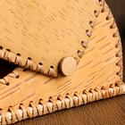 Хлебница с крышкой «Ягодка», 24×20×15 см, береста - Фото 5