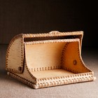 Хлебница с крышкой «Ягодка», 24×20×15 см, береста - Фото 7