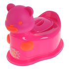 Горшок-игрушка «Мишка» с крышкой, съёмная чаша, цвета МИКС - Фото 4