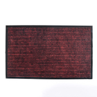 Коврик придверный влаговпитывающий, ребристый, «Стандарт», 50×80 см, цвет красный - Фото 2