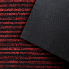 Коврик придверный влаговпитывающий, ребристый, «Стандарт», 50×80 см, цвет красный - Фото 3
