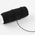 Резинки шпульные, 10 г, 20±2 м, 5 шт., чёрная - Фото 2