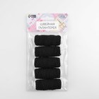 Резинки шпульные, 10 г, 20±2 м, 5 шт., чёрная - Фото 3