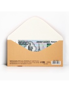 Конверт для денег «Поздравляю», 16.5×8 см - Фото 3